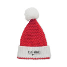 Gorro de punto navideño