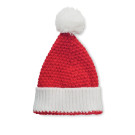 Gorro de punto navideño