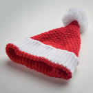 Gorro de punto navideño