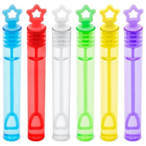 Pack de 48 Mini Pomperos con Mango de Estrella - ¡Diversión en Cada Burbuja! 2