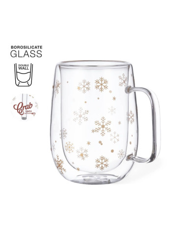 Taza de Navidad Copo de Nieve