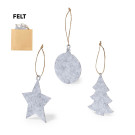 Set de adornos navideños