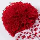 Gorro navideño con pompón