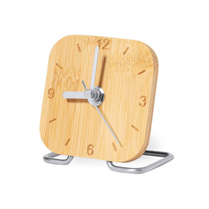 Reloj Digital de Sobremesa Marrón PVC Madera MDF (15 x 7,5 x 7 cm)