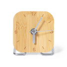 Reloj de Bambú para Escritorio | Regalos de Oficina