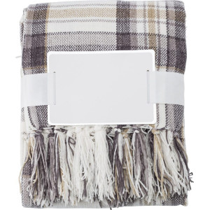 Manta de Chenilla de Cuadros | Manta Personalizada 2