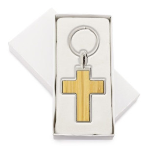 Llavero de Bambú para Regalo Religioso 2