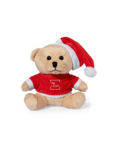 Peluche osito papá noel