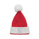 Gorro de punto navideño