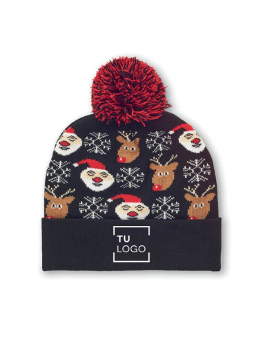 Gorro de navidad estampado