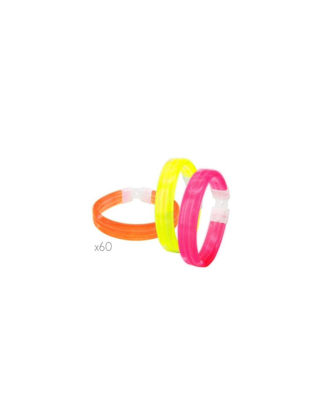 Pulseras luminosas (Set de 10)