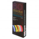 Pack 60 pulseras luminosas neón