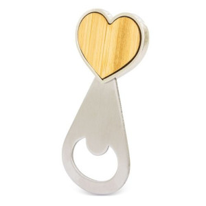 Abrebotellas en forma de corazón en estuche individual 2