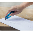 Comprar Cúter de Plástico Transparente con Retroceso Automático