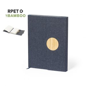 Bloc de notas de RPET y bambú