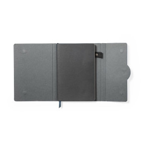 Elegancia Sostenible: Bloc de Notas Desplegable en RPET 300D y Bambú 2