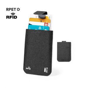 Tarjetero de RPET con RFID