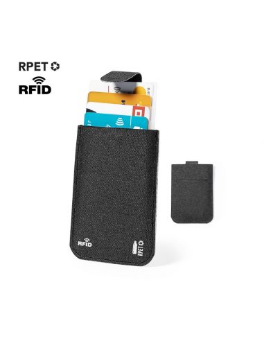 Tarjetero de RPET con RFID