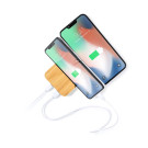 Powerbank de Bambú con Cargador Inalámbrico 15W