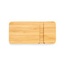 Powerbank de Bambú con Cargador Inalámbrico 15W