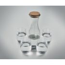 Set de vasos de vidrio reciclado