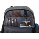 Mochila contemporánea con RFID: Protege tu tecnología y estilo.