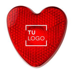 Luz Reflectante con Forma de Corazón