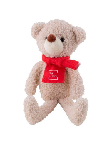 Oso de Peluche con Bufanda Personalizado
