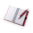 Libreta con bolígrafo de colores | Libreta de cartón reciclado