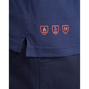 Polo de Manga Larga Ignífugo Personalizado 2