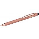 Bolígrafo de aluminio y oro rosa
