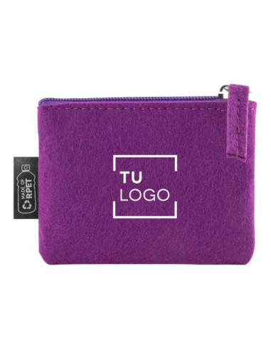 Monedero de Fieltro RPET: Ecológico y Elegante