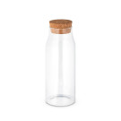 Jarra de Vidrio Reciclado con Tapa de Corcho 1L