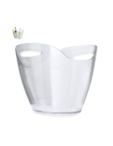 Cubitera Transparente de 8 litros para Bares y Restaurantes