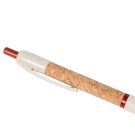Bolígrafo de corcho y caña de trigo
