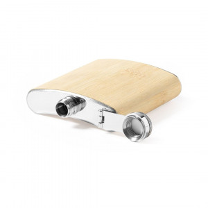 Petaca de Bambú 170 ml: Elegancia Sostenible en tus Manos 2