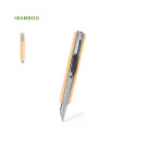 Cutter de Bambú y Metal | Regalo de Bricolaje