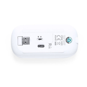 Ratón Óptico Inalámbrico Ergonómico | Diseño Eco-Friendly 2