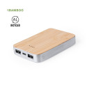 Power bank 5000 mAh de bambú