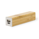 Batería Externa de Bambú 2200mAh | Carga Rápida y Portátil