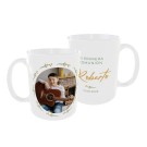 Taza de comunión personalizada para niño