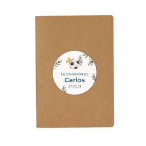 Libreta de Cartoncillo Personalizada para 1ª Comunión 2