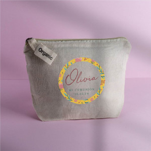 Neceser de Algodón Orgánico Personalizado para 1ª Comunión 2