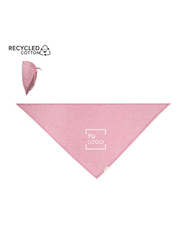 Pañoleta Triangular de Algodón Reciclado