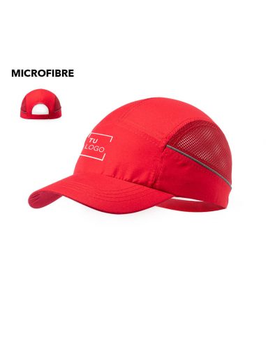 Gorra deportiva de microfibra