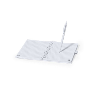 Set de Libreta con Tapas Rígidas de RABS y Bolígrafo 2