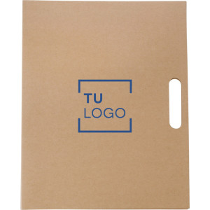 Portafolio de cartón con marcadores | Portafolio ecológico 2