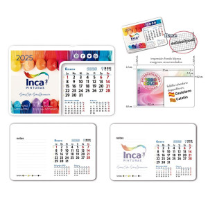 Alfombrilla Calendario Personalizada a TODO COLOR 2