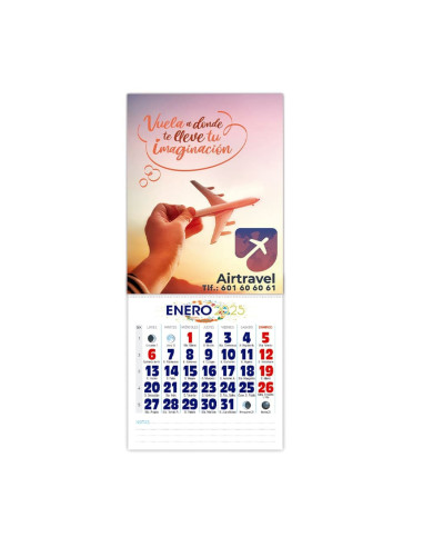 Calendario Mensual con Imán | Calendario Personalizado