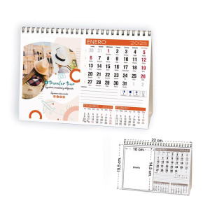 Calendario de Sobremesa Personalizado 2